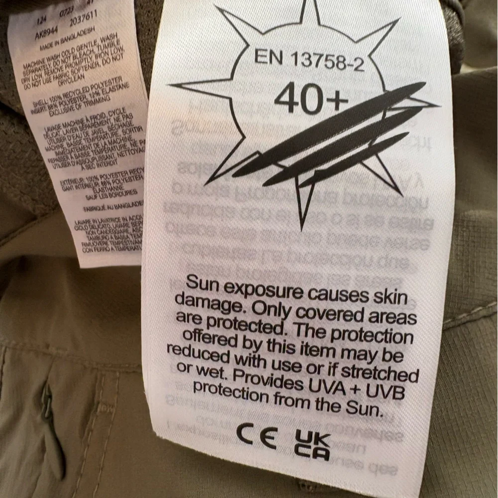 Columbia Women's Silver Ridge Utility Convertible Pants - Stone Green - Size 8 - Picture 14 of 16